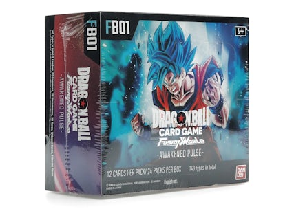Dragon Ball Z Fusion World Awakened Pulse FB01 Booster Box (English) - US Dragon Ball Z Fusion World Awakened Pulse FB01 Booster Box (English) - US