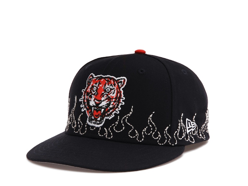 DropX™ Exclusive: Loso x Detroit Sashiko Fitted Hat Navy