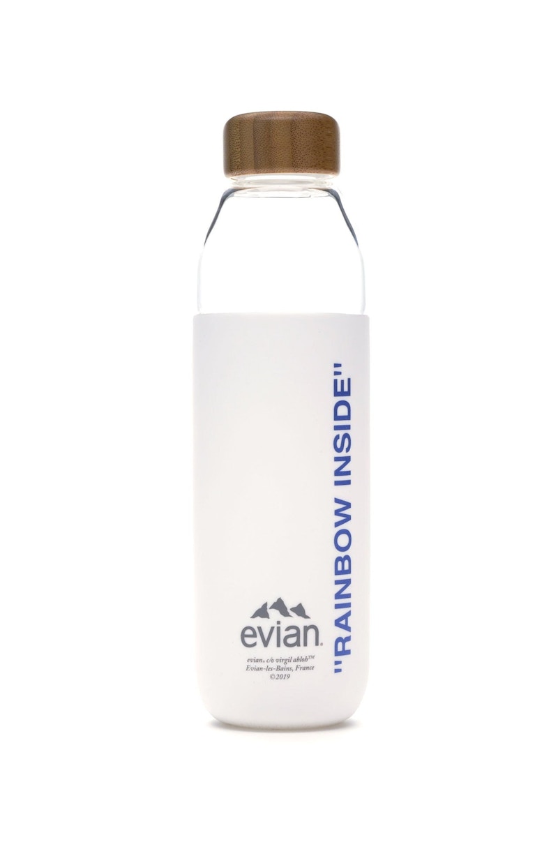 Evian water x virgil abloh shop