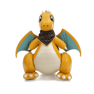 Fendi x FRGMT x Pokemon Leather Totem Yellow in Leather US