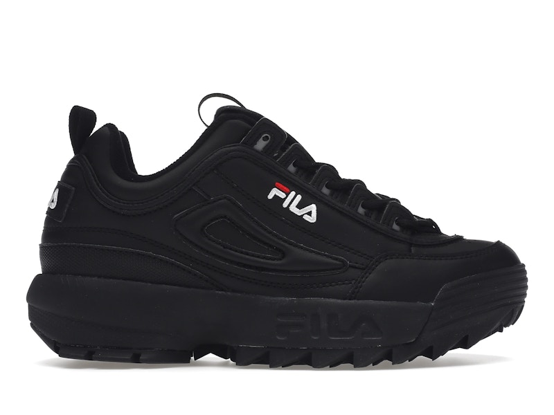 Fila disruptor top ii black white