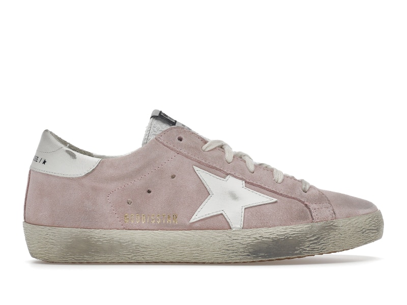 Golden Goose Super Star Pink Suede White GWF00101F00257525615 US