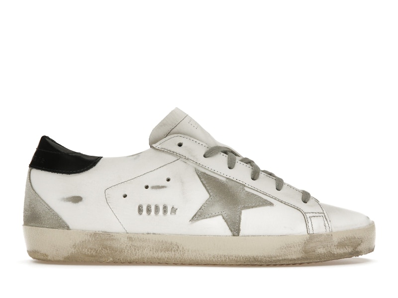Golden goose black and shop white superstar