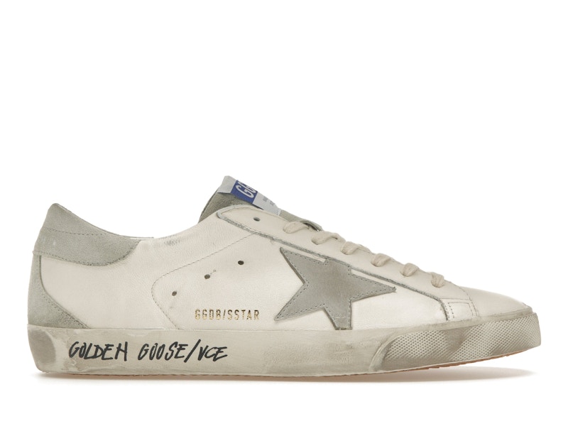 Golden Goose Super Star en blanco y gris hielo Hombre GMF00102.F005359.11166 MX