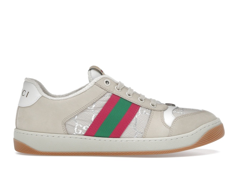 Gucci Screener Crema Leather (donna) 577684 2C830 9150 IT