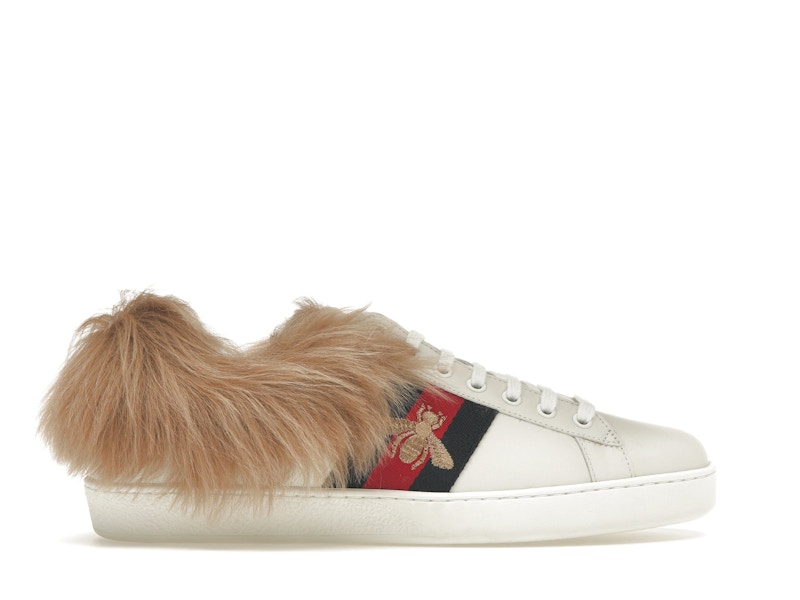 Gucci Ace Fur Men s 496093 0FI50 US