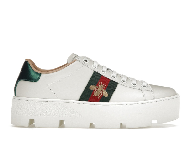 Gucci Ace Platform White 577573 DOPE0 9064 US