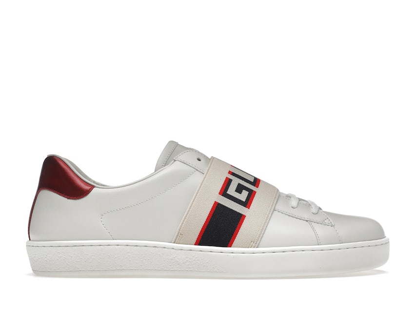 Ace Leather Sneakers in Black - Gucci