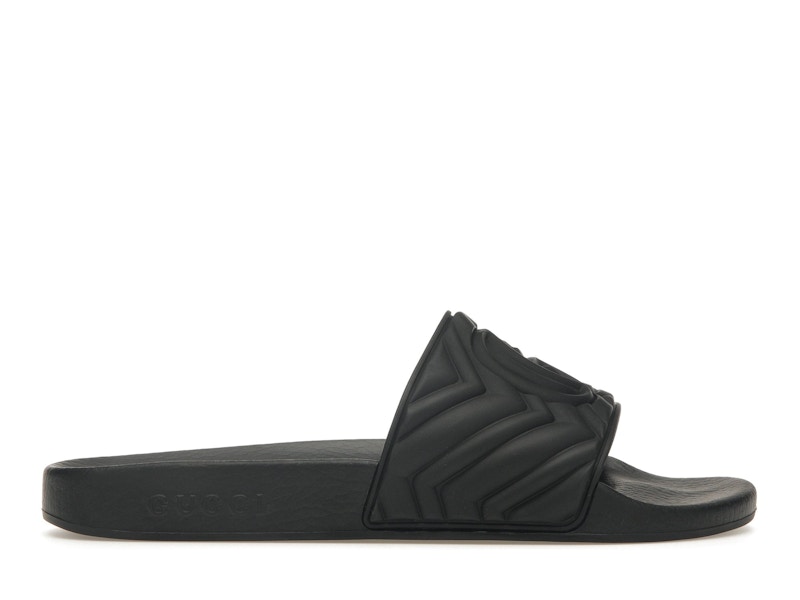 Gucci slides all black store