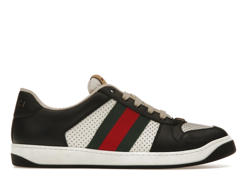 Gucci Ace sneaker with elastic Web in red and green men Size US 7
