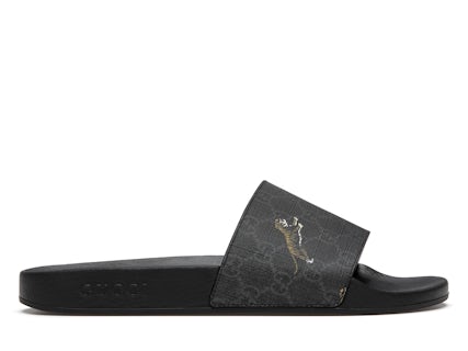 Gucci Slide GG Supreme Tigers Men's 407345 G0K00 1084 US