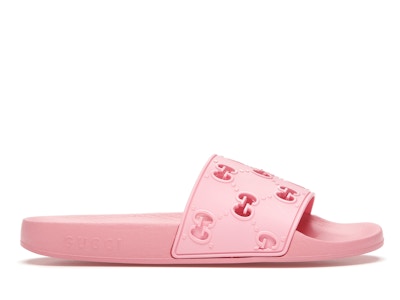 Gucci Slide Pink Rubber (W) - 573922 JDR00 5846