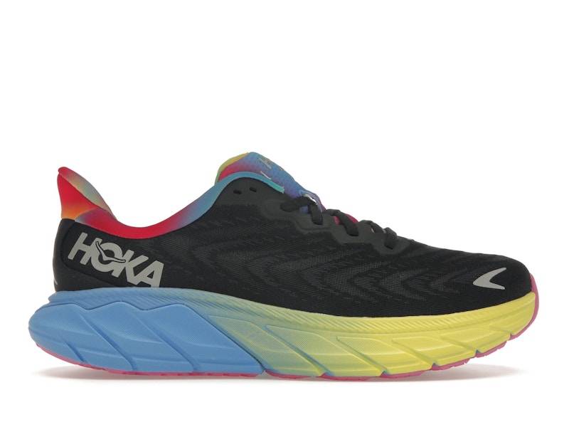 Hoka One One Arahi 6 Black Silver Multi-Color (Women's)