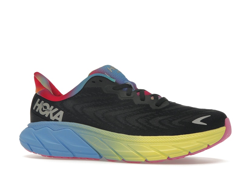 Hoka One One Arahi 6 Black Silver Multi-Color (Women's)