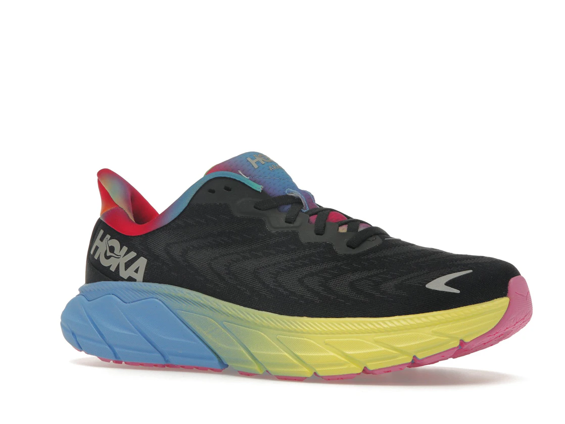 Hoka One One Arahi 6 Black Silver Multi-Color (Women's)