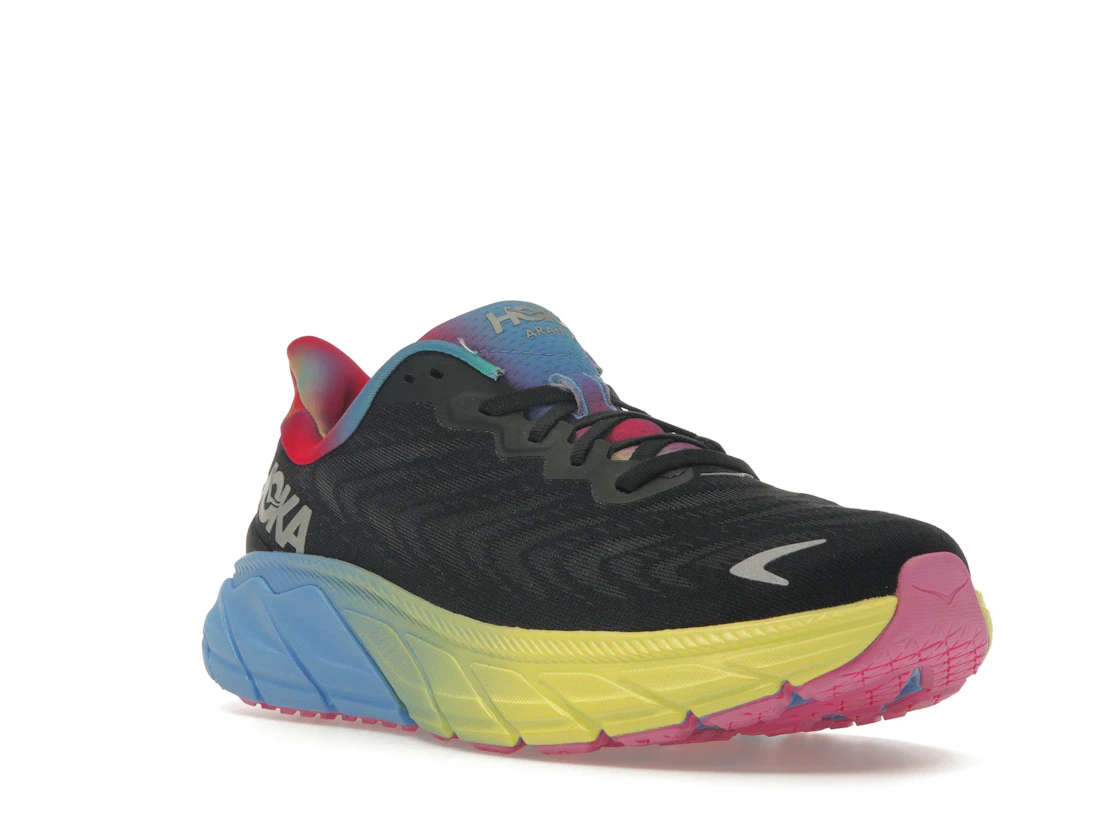 Hoka One One Arahi 6 Black Silver Multi-Color (Women's)