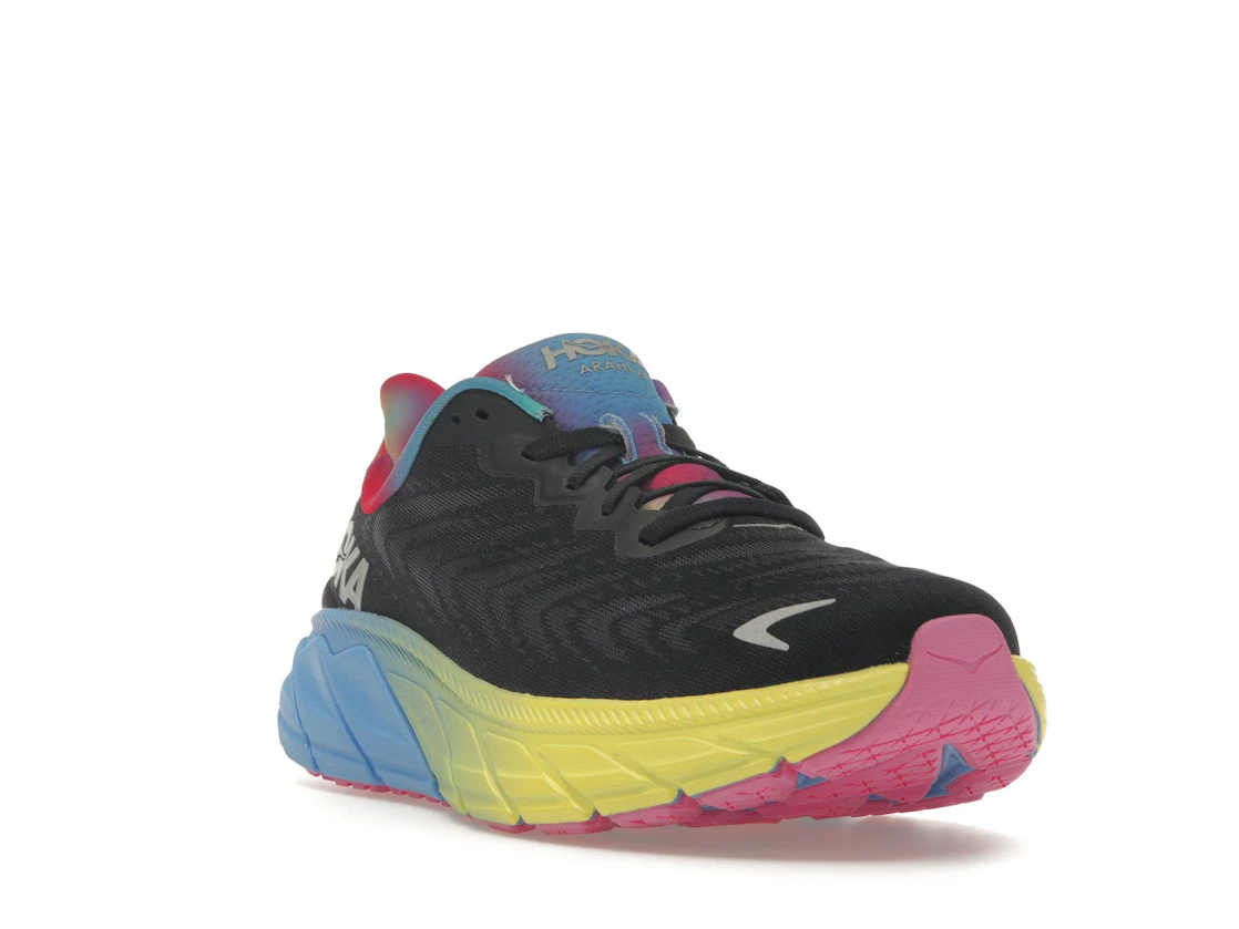 Hoka One One Arahi 6 Black Silver Multi-Color (Women's)