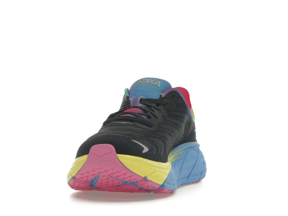 Hoka One One Arahi 6 Black Silver Multi-Color (Women's)