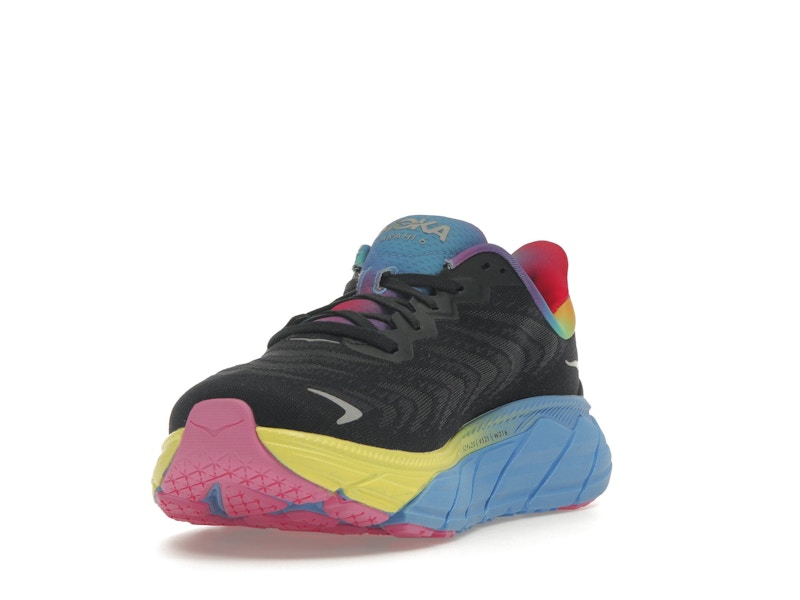 Hoka One One Arahi 6 Black Silver Multi-Color (Women's)