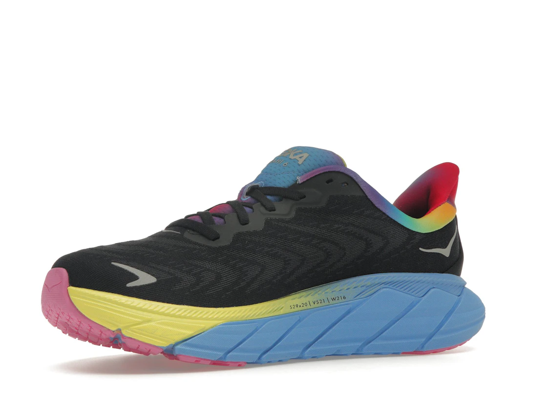 Hoka One One Arahi 6 Black Silver Multi-Color (Women's)