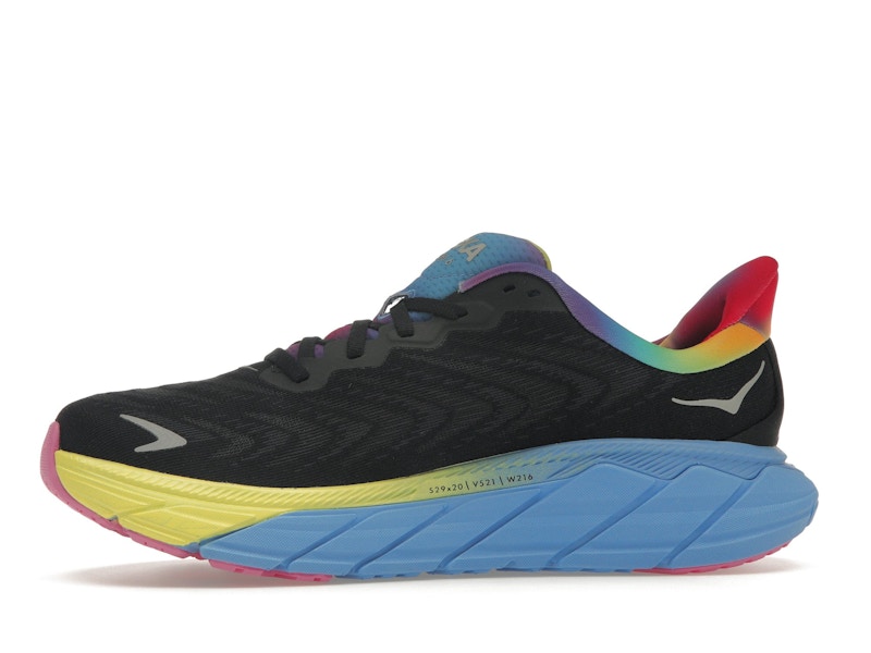 Hoka One One Arahi 6 Black Silver Multi-Color (Women's)