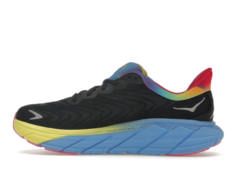 Hoka One One Arahi 6 Black Silver Multi-Color (Women's)