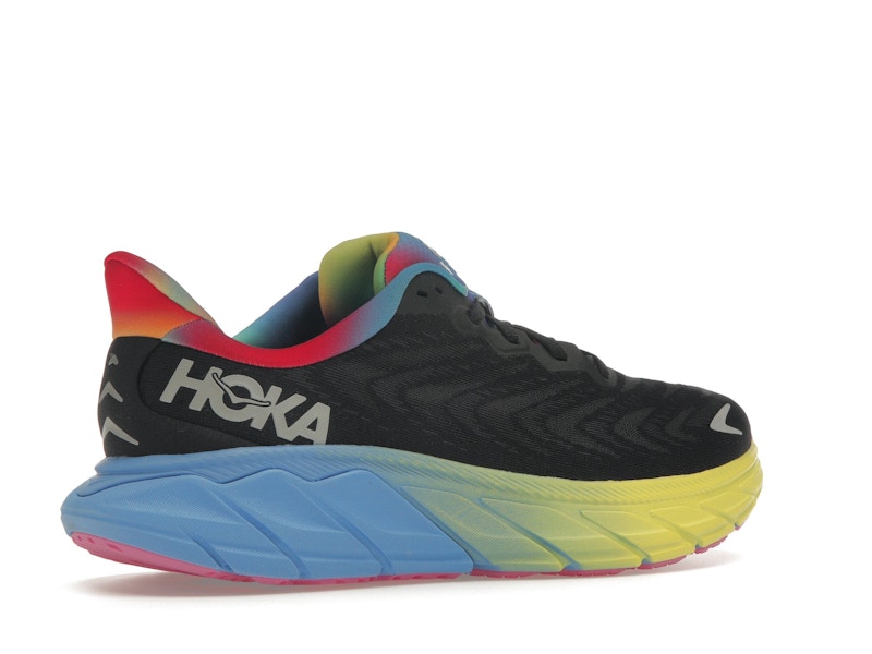 Hoka One One Arahi 6 Black Silver Multi-Color (Women's)