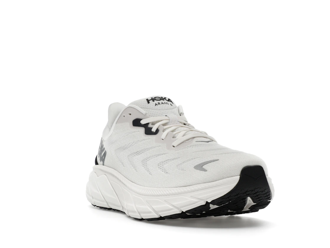 Hoka One One Arahi 6 Blanc De Blanc Steel