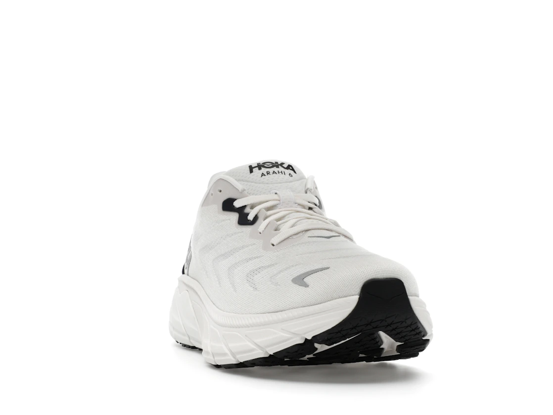 Hoka One One Arahi 6 Blanc De Blanc Steel
