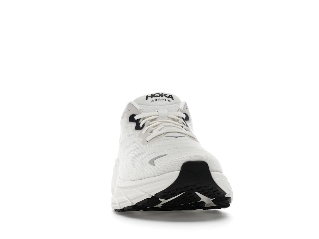 Hoka One One Arahi 6 Blanc De Blanc Steel