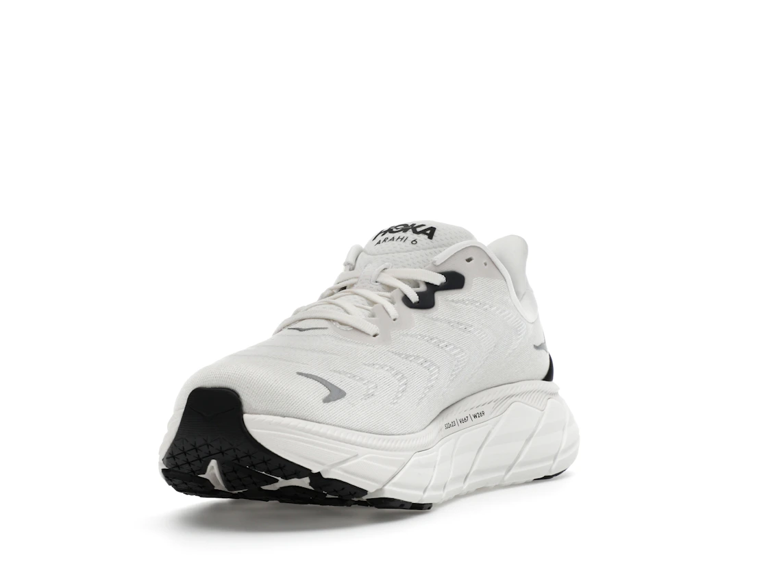 Hoka One One Arahi 6 Blanc De Blanc Steel