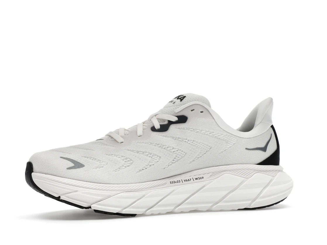 Hoka One One Arahi 6 Blanc De Blanc Steel