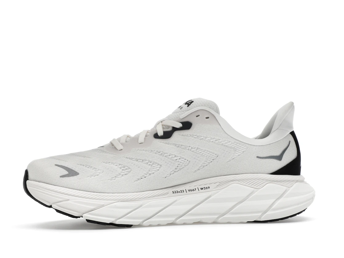 Hoka One One Arahi 6 Blanc De Blanc Steel