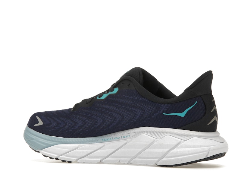 Hoka One One Arahi 6 Outer Space Bellwether Blue