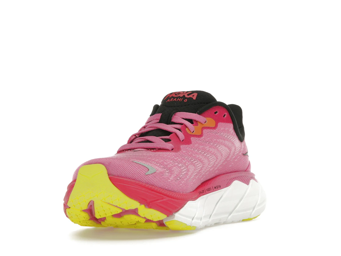 Hoka One One Arahi 6 Strawberry Black (Women's)