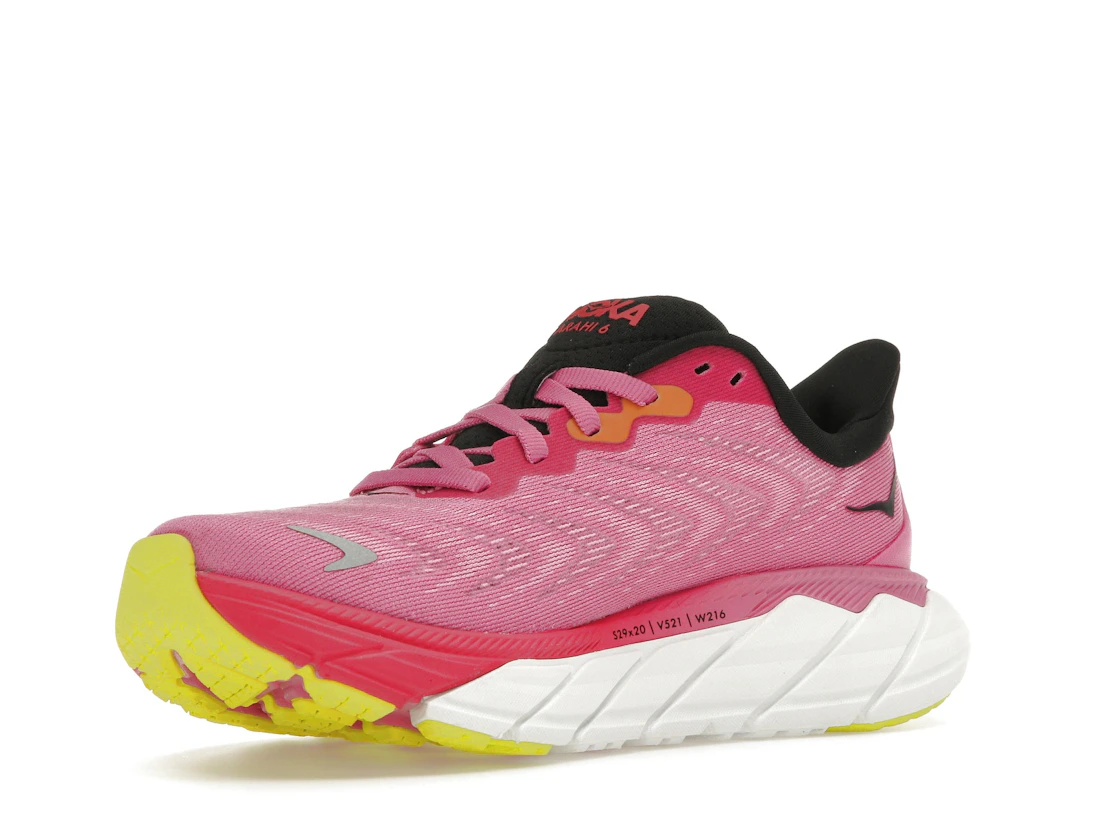 Hoka One One Arahi 6 Strawberry Black (Women's)
