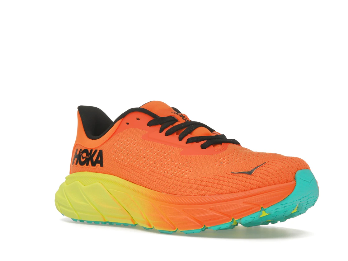 Hoka One One Arahi 7 Electric Tangerine Black (Women's)