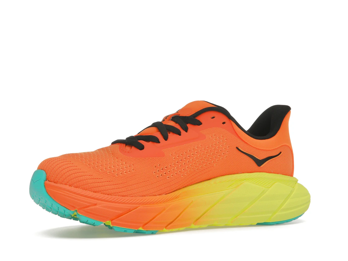 Hoka One One Arahi 7 Electric Tangerine Black (Women's)