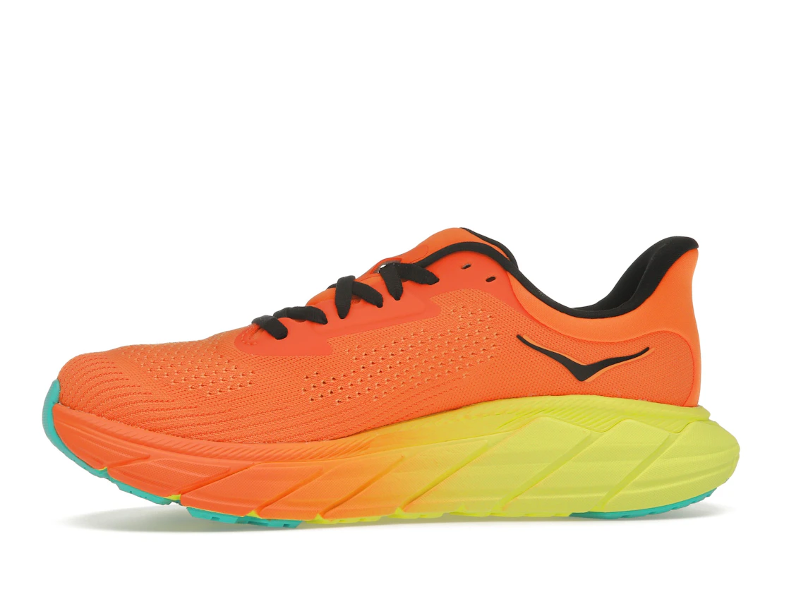 Hoka One One Arahi 7 Electric Tangerine Black (Women's)