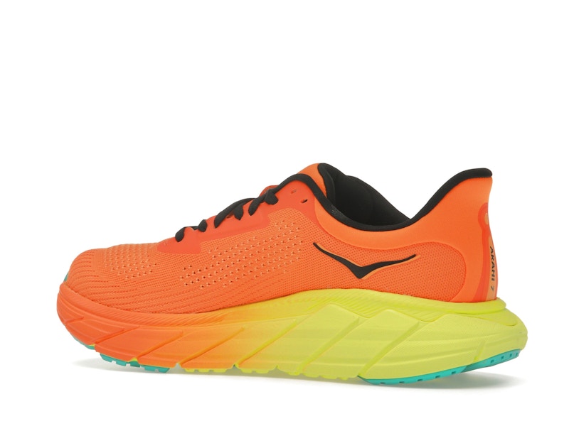 Hoka One One Arahi 7 Electric Tangerine Black (Women's)
