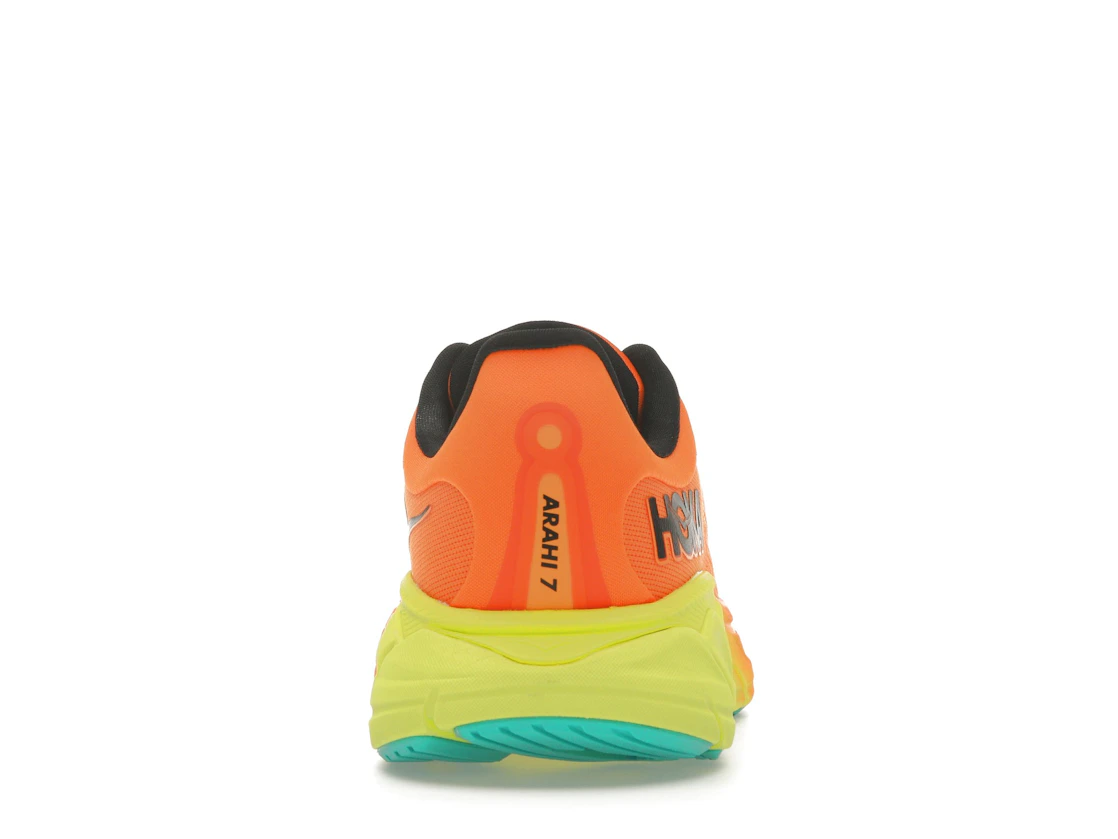 Hoka One One Arahi 7 Electric Tangerine Black (Women's)