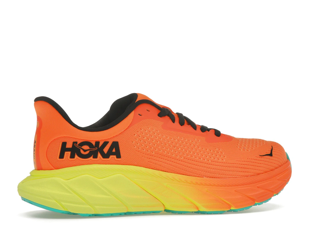 Hoka One One Arahi 7 Electric Tangerine Black (Women's)