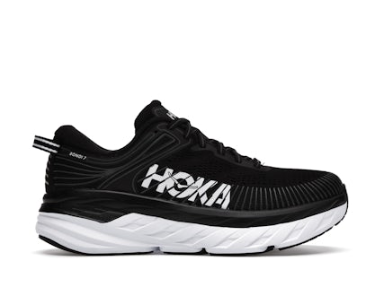 Hoka One One Bondi Black White (Women's) 1110519-BWHT US