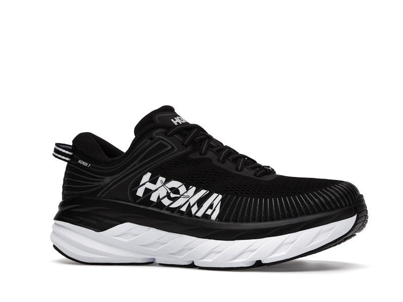 Hoka One One Bondi 7 Black White (Women's)