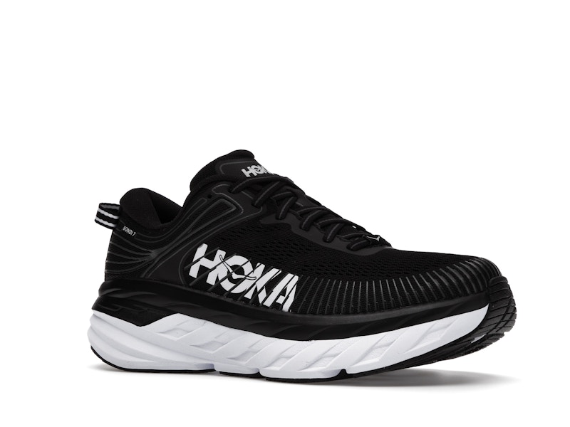 Hoka One One Bondi 7 Black White (Women's)