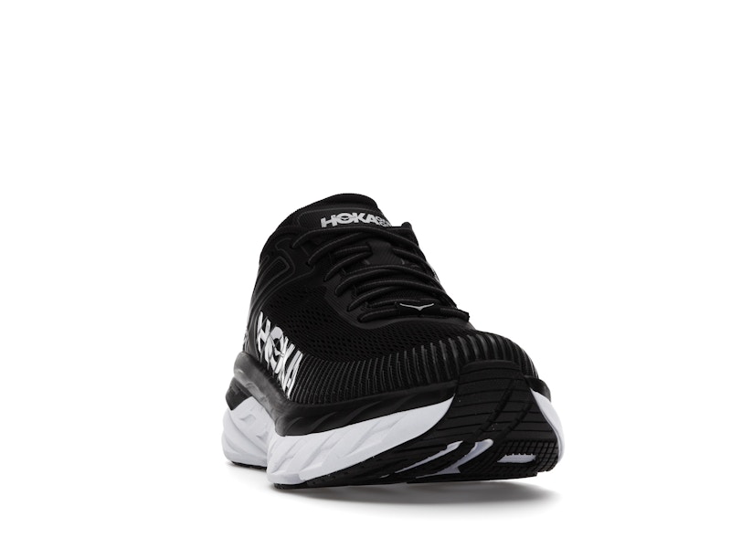 Hoka One One Bondi 7 Black White (Women's)