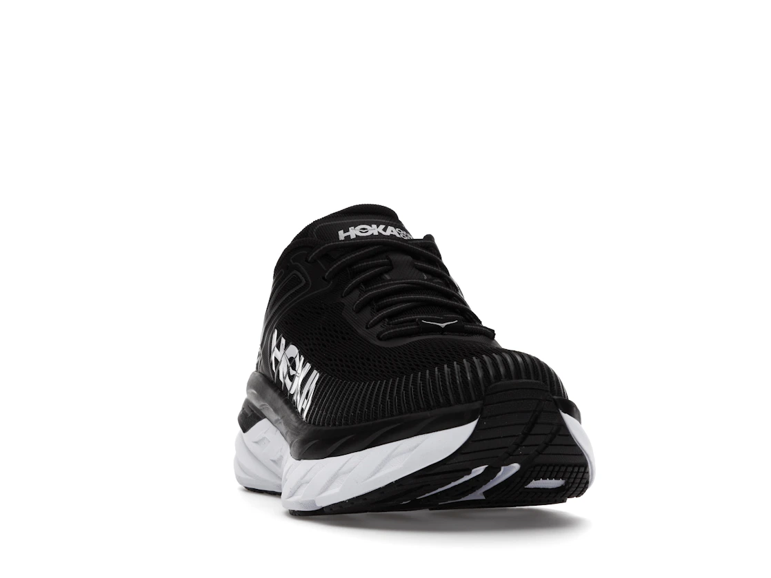 Hoka One One Bondi 7 Black White (Women's)