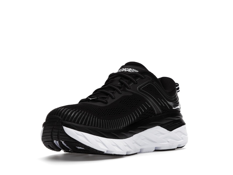 Hoka One One Bondi 7 Black White (Women's)