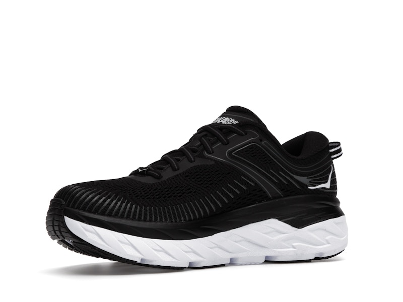 Hoka One One Bondi 7 Black White (Women's)
