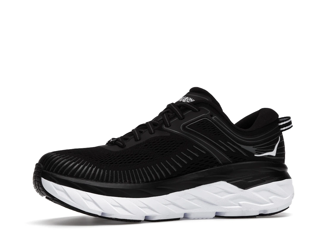 Hoka One One Bondi 7 Black White (Women's)